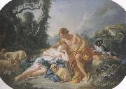 Francois Boucher Daphnis and Chloe oil painting